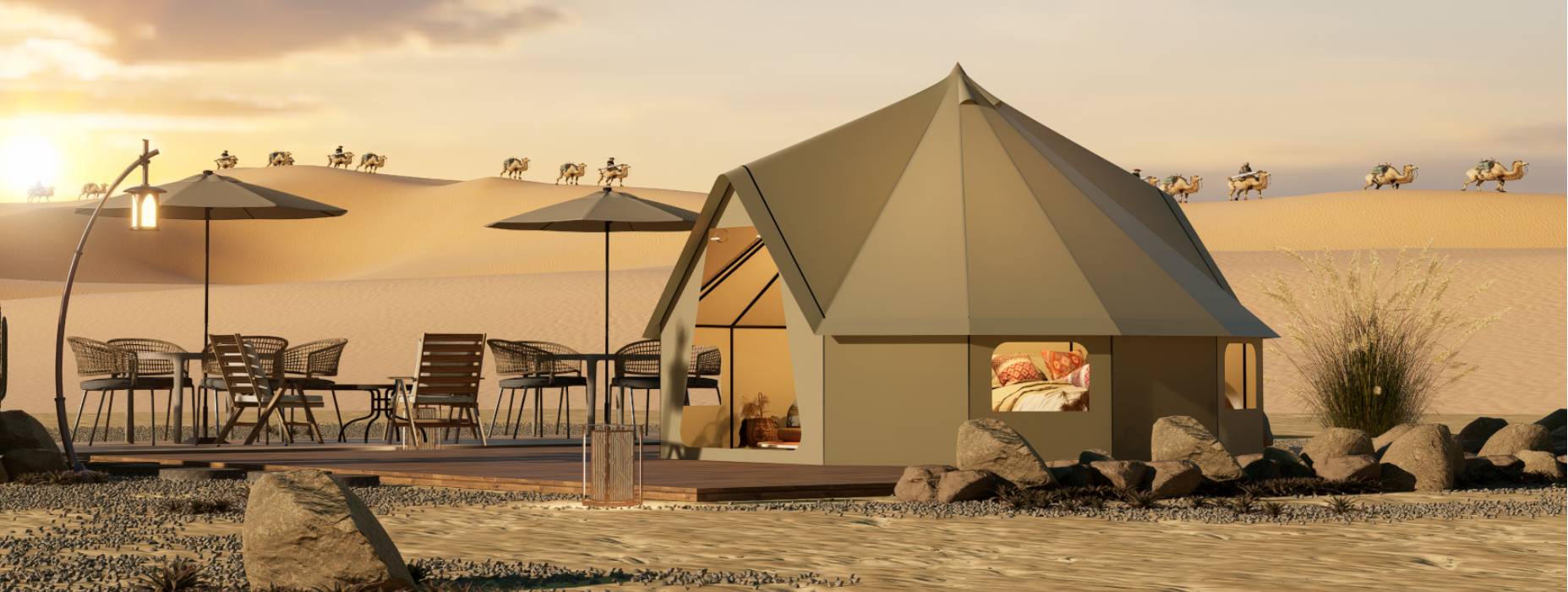 兴县露营酒店帐篷产品